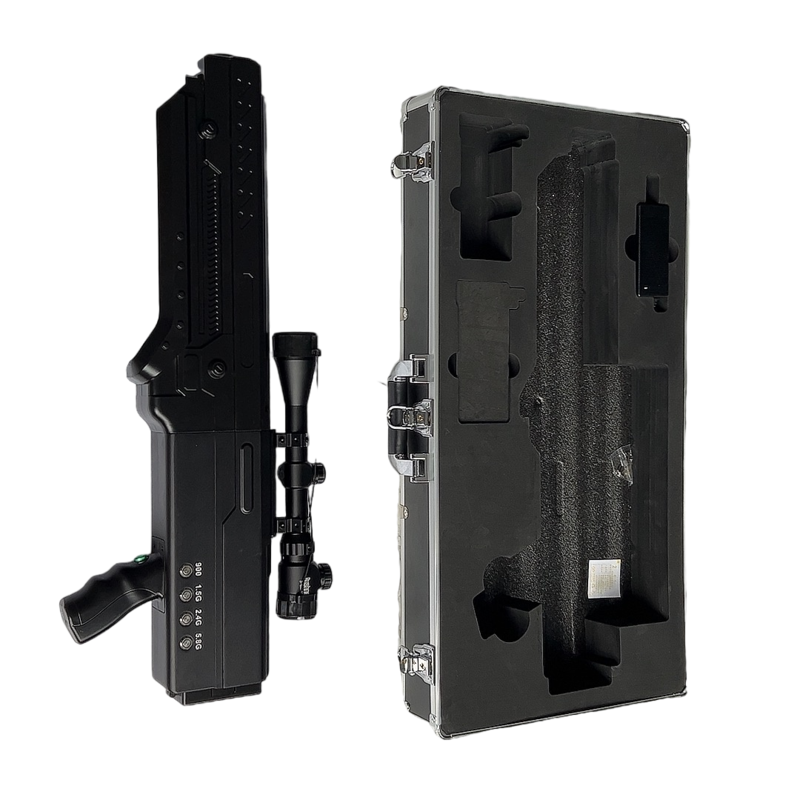  长坡镇手持便携式枪型低空防御反制四通道A型