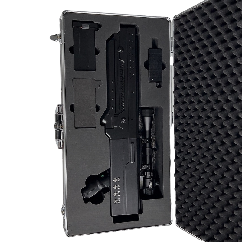  长坡镇手持便携式枪型低空防御反制四通道B型